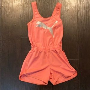 Girls size 4 Puma romper
